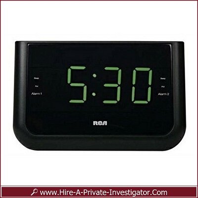 AES Clock Radio Hidden Camera