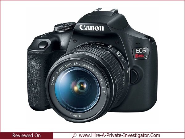 Cannon EOS Rebel Best Private Investigator Camera