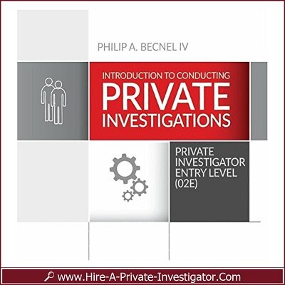 Introduction to Conducting Private Investigations Entry Level Introduction to Conducting Private Investigations Entry Level