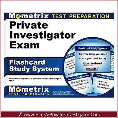 Private Investigator Exam Flashcard Study System Private Investigator Exam Flashcard Study System
