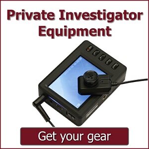 Private Investigator Equipment, Gadgets and Tools